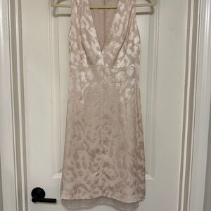 Thakoon 100% Silk Cocktail Dress Pale Pink NWT Size 0